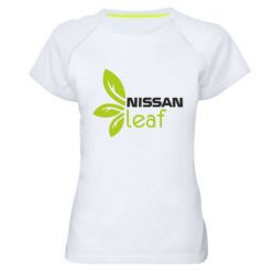 Жіноча футболка для спорту Nissa Leaf - PrintSalon