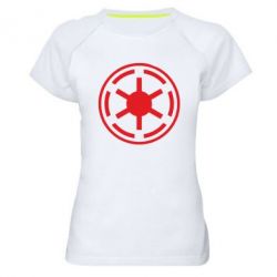 Женская футболка для спорта Новый герб Империи - PrintSalon