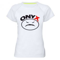 Женская футболка для спорта Onyx - PrintSalon
