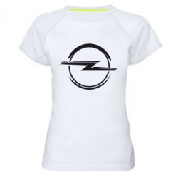 Женская футболка для спорта Opel Log - PrintSalon
