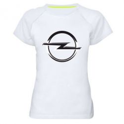 Женская футболка для спорта Opel Small - PrintSalon