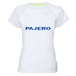 Женская футболка для спорта PAJERO - PrintSalon