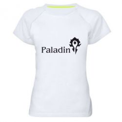 Женская футболка для спорта Paladin - PrintSalon