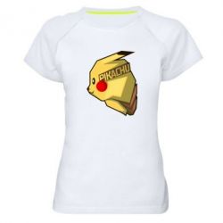 Женская футболка для спорта Pikachu - PrintSalon