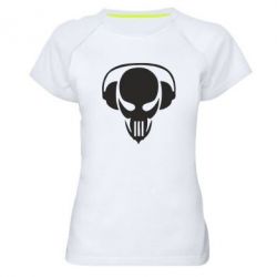 Женская футболка для спорта Пиратская станция - PrintSalon