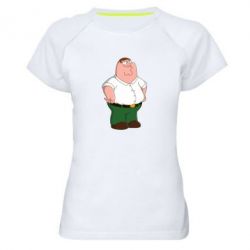 Женская футболка для спорта Питер Гриффин - PrintSalon