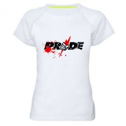 Женская футболка для спорта Pride Logo - PrintSalon