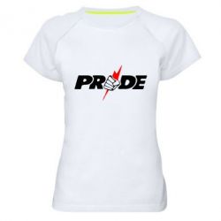 Женская футболка для спорта Pride - PrintSalon