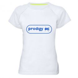 Женская футболка для спорта Prodigy Logo - PrintSalon