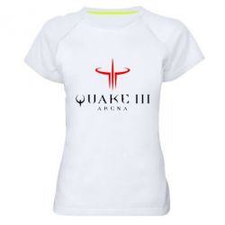 Женская футболка для спорта Quake 3 Arena - PrintSalon