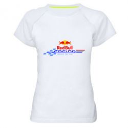 Женская футболка для спорта Red Bull Racing - PrintSalon