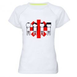 Женская футболка для спорта Red Hot Chili Peppers Group - PrintSalon