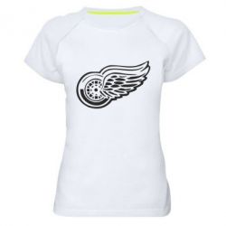Жіноча футболка для спорту Red Wings - PrintSalon