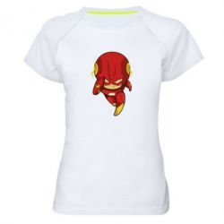 Жіноча футболка для спорту Сartoon Flash - PrintSalon