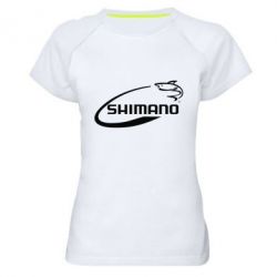 Жіноча футболка для спорту Shimano - PrintSalon