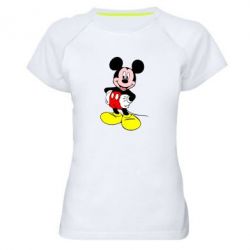 Женская футболка для спорта Сool Mickey Mouse - PrintSalon