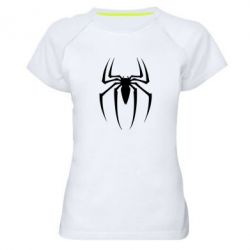 Женская футболка для спорта Spider Man Logo - PrintSalon