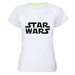 Женская футболка для спорта STAR WARS