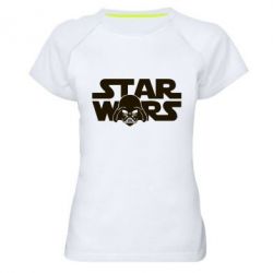 Женская футболка для спорта StarWars Logo