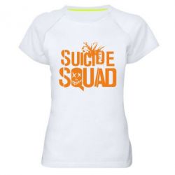 Жіноча футболка для спорту Suicide Squad Logo - PrintSalon