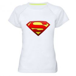 Жіноча футболка для спорту Superman Logo - PrintSalon