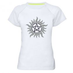 Женская футболка для спорта Сверхъестественное Star - PrintSalon