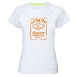 Жіноча футболка для спорту Сини Анархії Samcro - PrintSalon