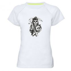 Жіноча футболка для спорту Сини Анархії - PrintSalon