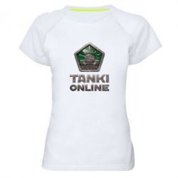 Жіноча футболка для спорту Tanki Online - PrintSalon
