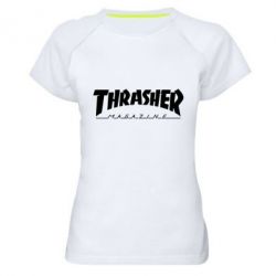 Женская футболка для спорта Thrasher Magazine - PrintSalon