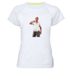 Жіноча футболка для спорту Trevor - PrintSalon