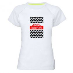 Женская футболка для спорта Твин Пикс 3