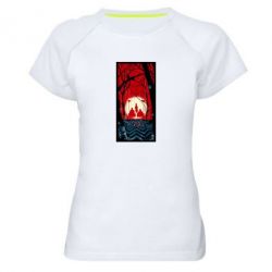 Женская футболка для спорта Твин Пикс Лес