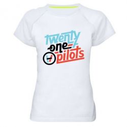 Женская футболка для спорта TWENTY ØNE PILØTS - PrintSalon