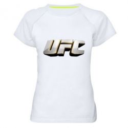 Жіноча футболка для спорту UFC 3D - PrintSalon
