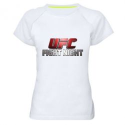 Жіноча футболка для спорту UFC Fight Night - PrintSalon