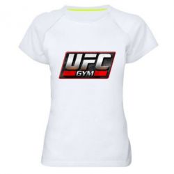 Жіноча футболка для спорту UFC GyM - PrintSalon