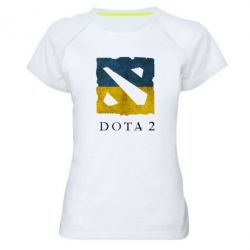 Жіноча футболка для спорту Ukraine Dota Team - PrintSalon