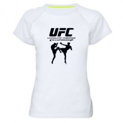 Жіноча футболка для спорту Ultimate Fighting Championship - PrintSalon