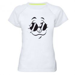 Жіноча футболка для спорту В окулярах - PrintSalon
