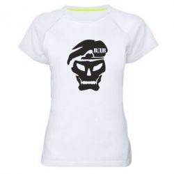 Жіноча футболка для спорту VDV Skull - PrintSalon