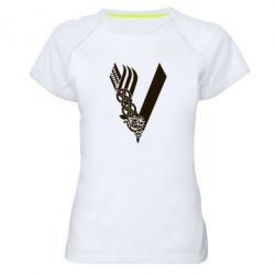 Женская футболка для спорта Викинги - PrintSalon