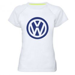 Женская футболка для спорта Volkswagen - PrintSalon