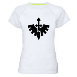 Женская футболка для спорта Warhammer 40k Dark Angels - PrintSalon