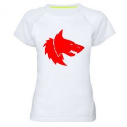 Женская футболка для спорта Warhammer Space Wolf - PrintSalon