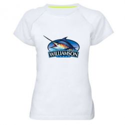 Жіноча футболка для спорту Williamson - PrintSalon