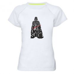 Женская футболка для спорта You don't know the power of the dark side - PrintSalon