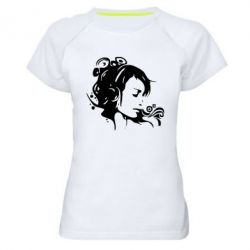 Женская футболка для спорта Загадка - PrintSalon