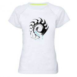 Женская футболка для спорта Zerg Symbol - PrintSalon