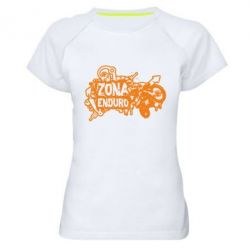 Жіноча футболка для спорту Zona Enduro - PrintSalon